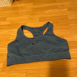 Medium Nike Blue Dri Fit Sports Bra